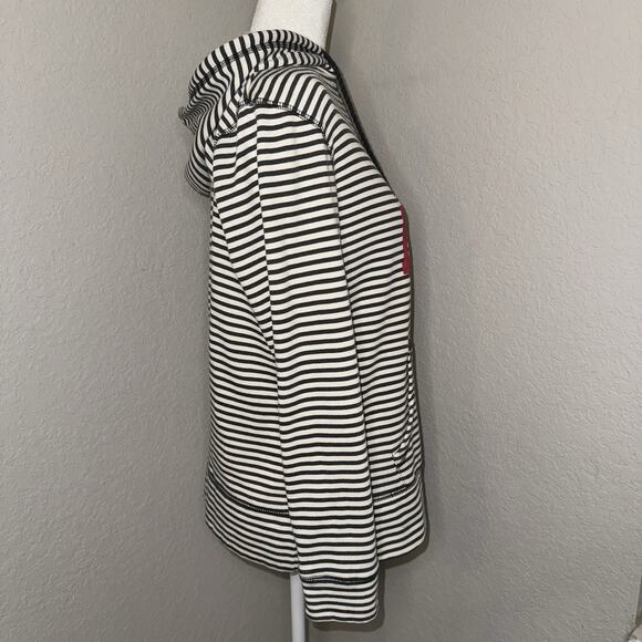 Altar’d State Striped Long Sleeve Top Dog Mom Size Small Hoodie Casual Wear Cozy - Picture 2 of 9